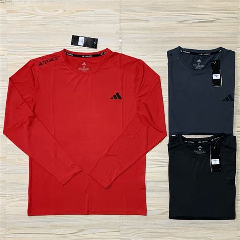 Kaos Lengan Panjang ADIDAS Pria .